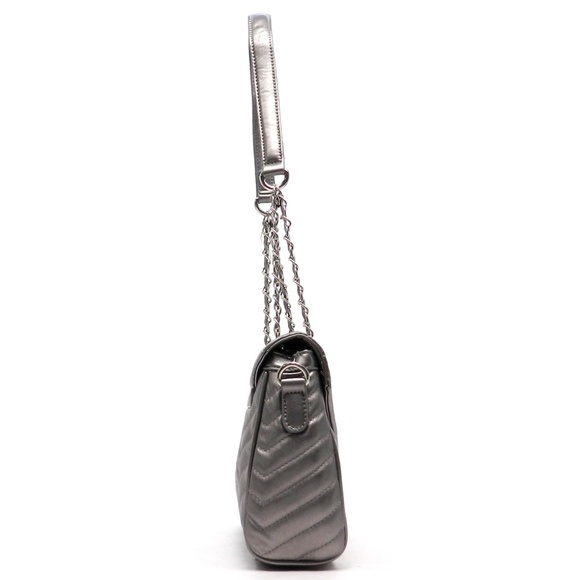 ❤️ NEW Chevron Quilted Shoulder Bag - Picture 4 of 7